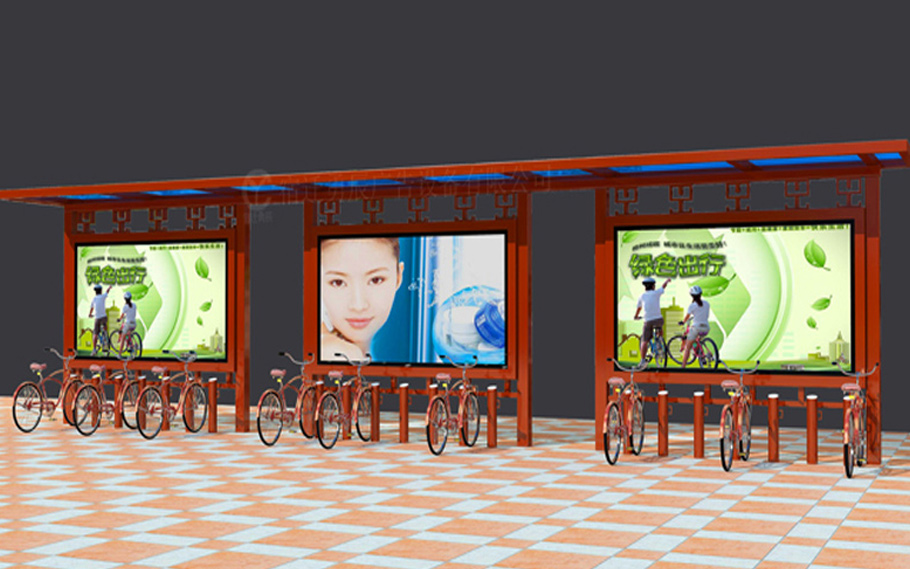 自行車(chē)停車(chē)棚YCZP-002